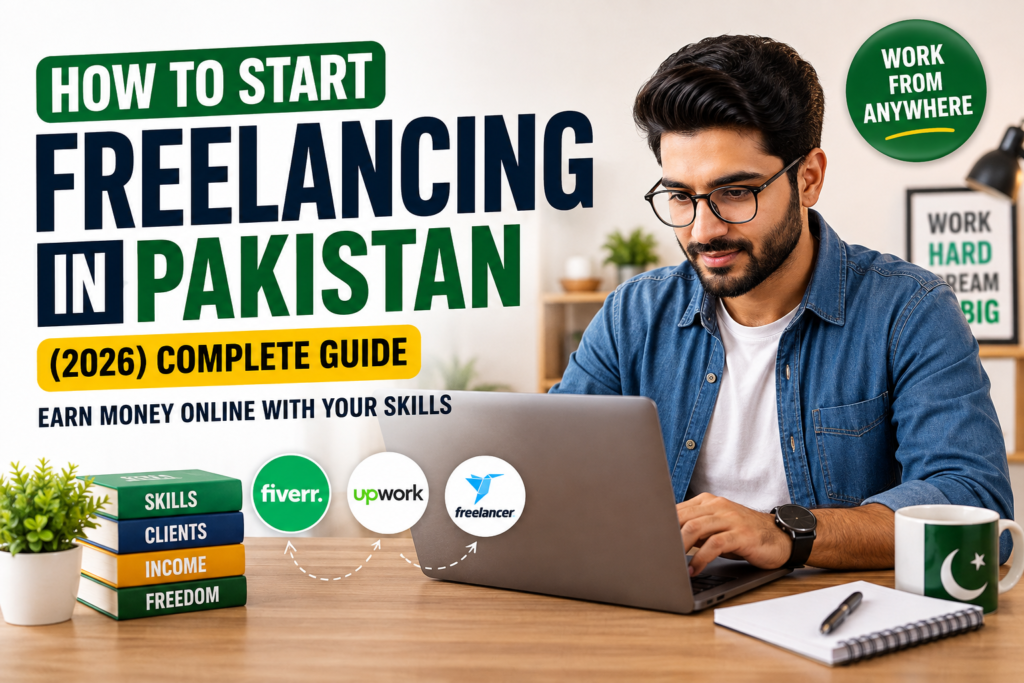 Learn Online Earning Pakistan 