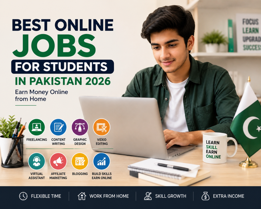 best online jobs for students in pakistan 2026