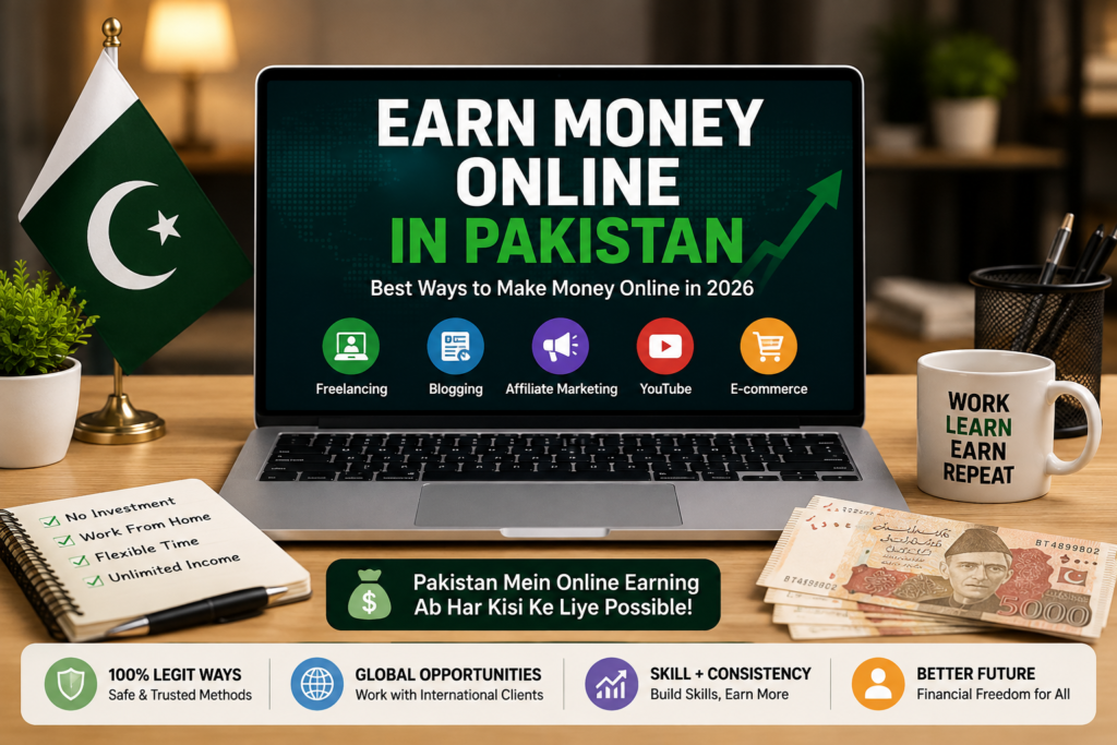 how to earn money online in pakistan1