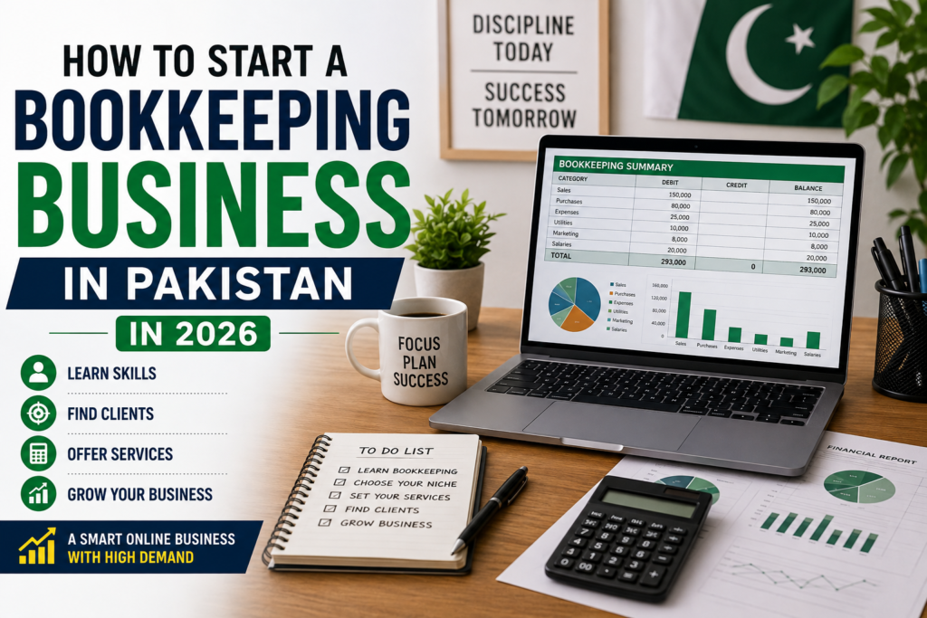How to Start a Bookkeeping Business in Pakistan in 2026