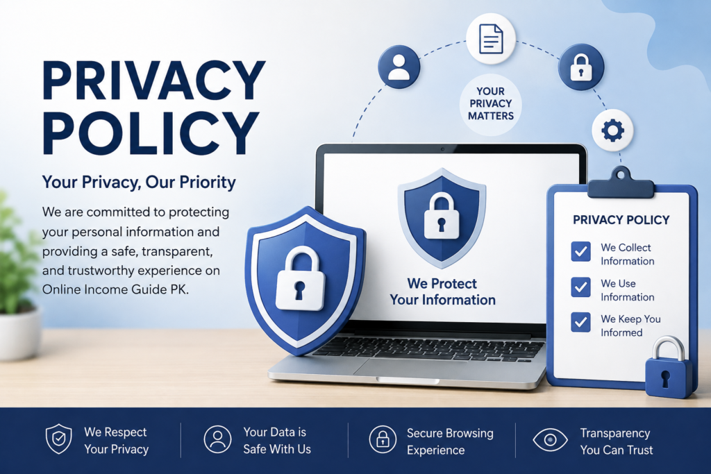 Private Policy- Online Income Guide PK