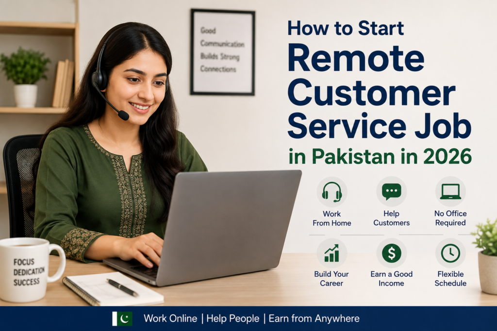 Remote Customer Service Jobs in Pakistan:7 Proven Ways to Get Hired in 2026