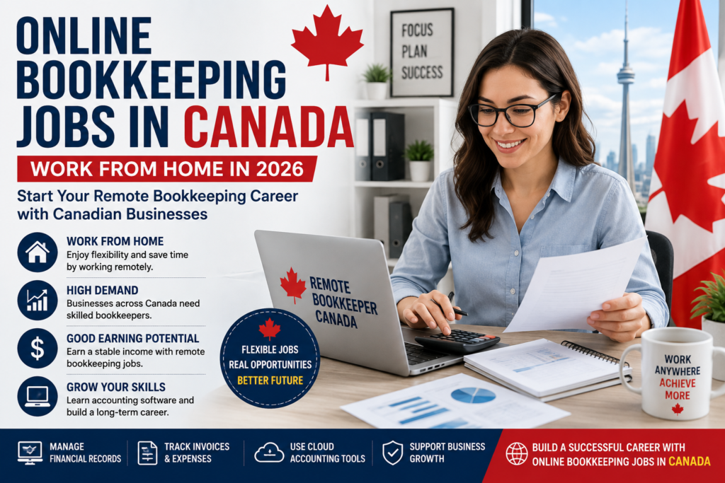 Online Bookkeeping Jobs in Canada in 2026