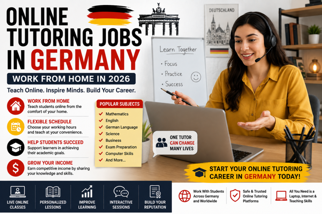 Online Tutoring Jobs in Germany in 2026